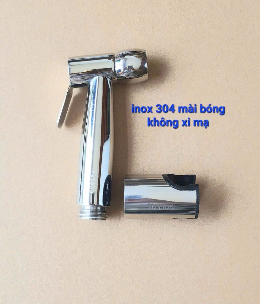 XỊT VỆ SINH INOX 304 ĐÁNH BÓNG 820-B