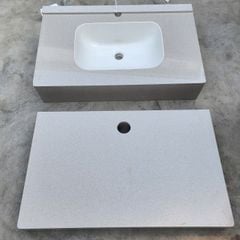 BÀN ĐÁ 2 TẦNG TRÀN VIỀN - BDXN BO GÓC