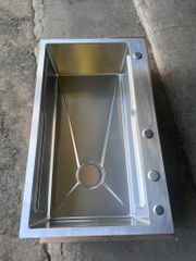 CHẬU RỬA CHÉN INOX 304 ĐÚC - 1 HỘC 78x46cm