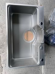CHẬU RỬA CHÉN INOX 304 ĐÚC - 1 HỘC 75x46cm