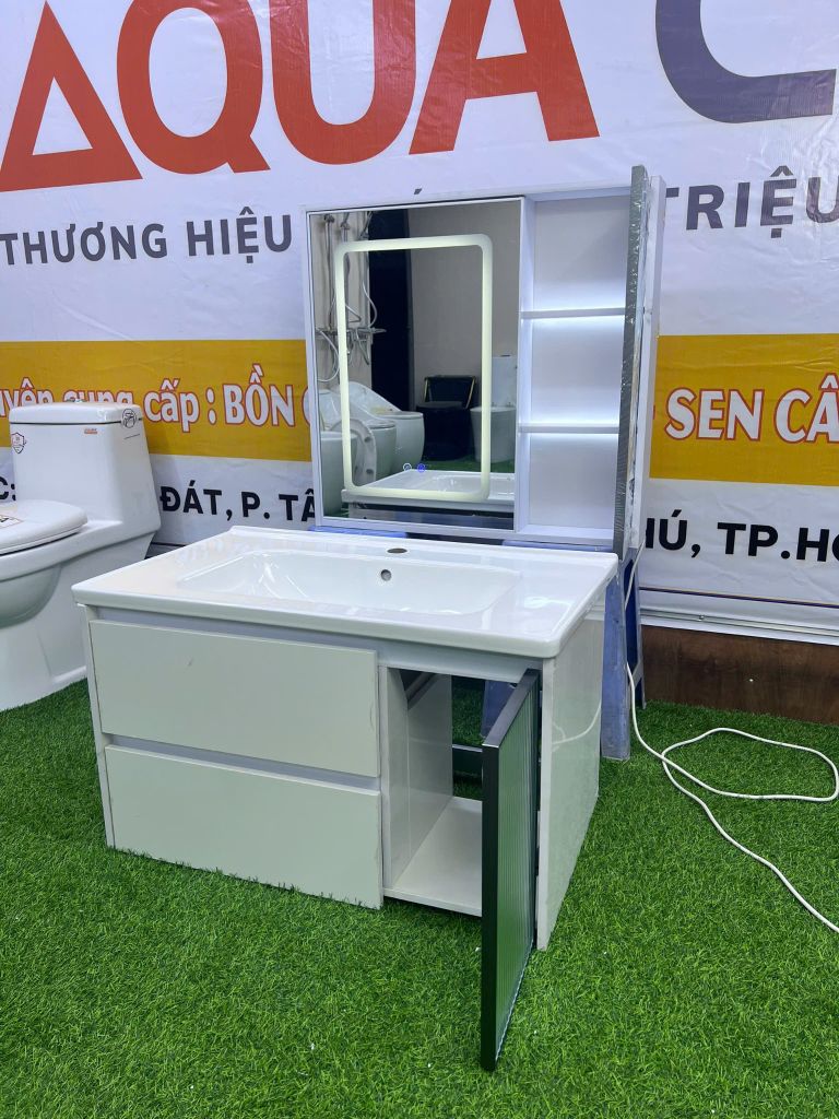 TỦ LAVABO KÍCH THƯỚC 80x50 - KT956