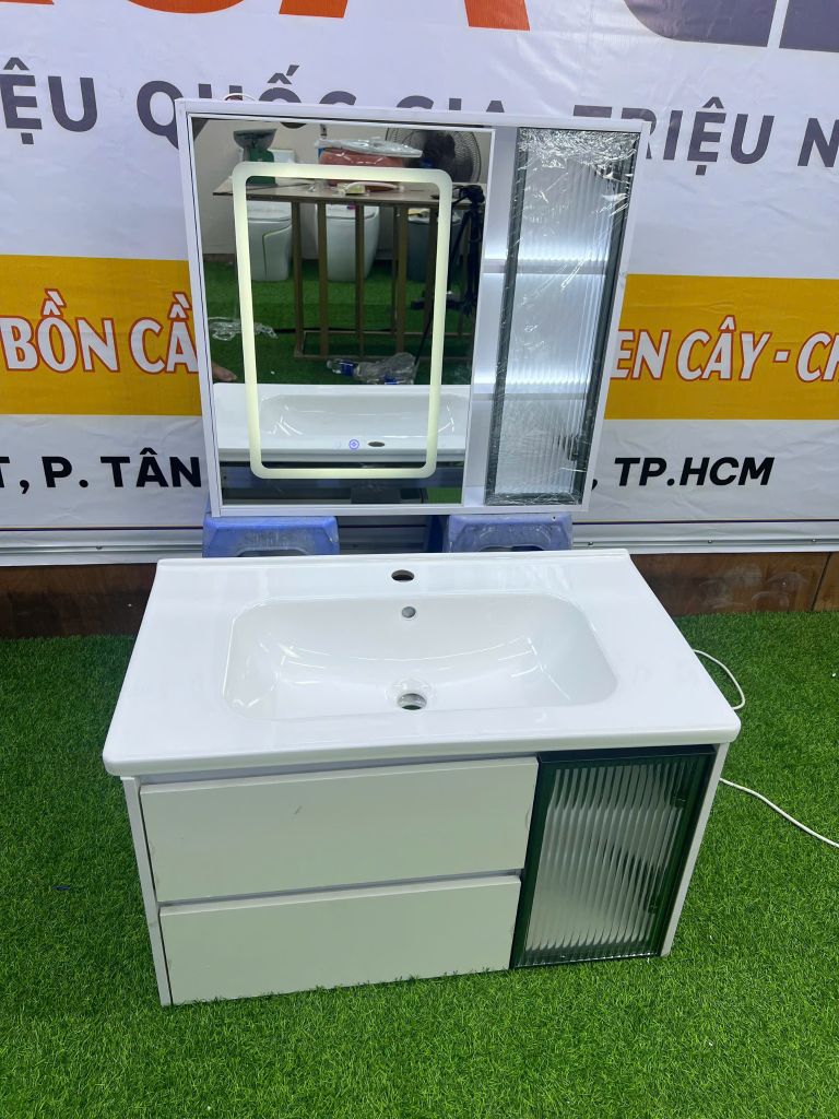 TỦ LAVABO KÍCH THƯỚC 80x50 - KT956