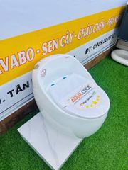BỒN CẦU TRỨNG MÀU TRẮNG - T09