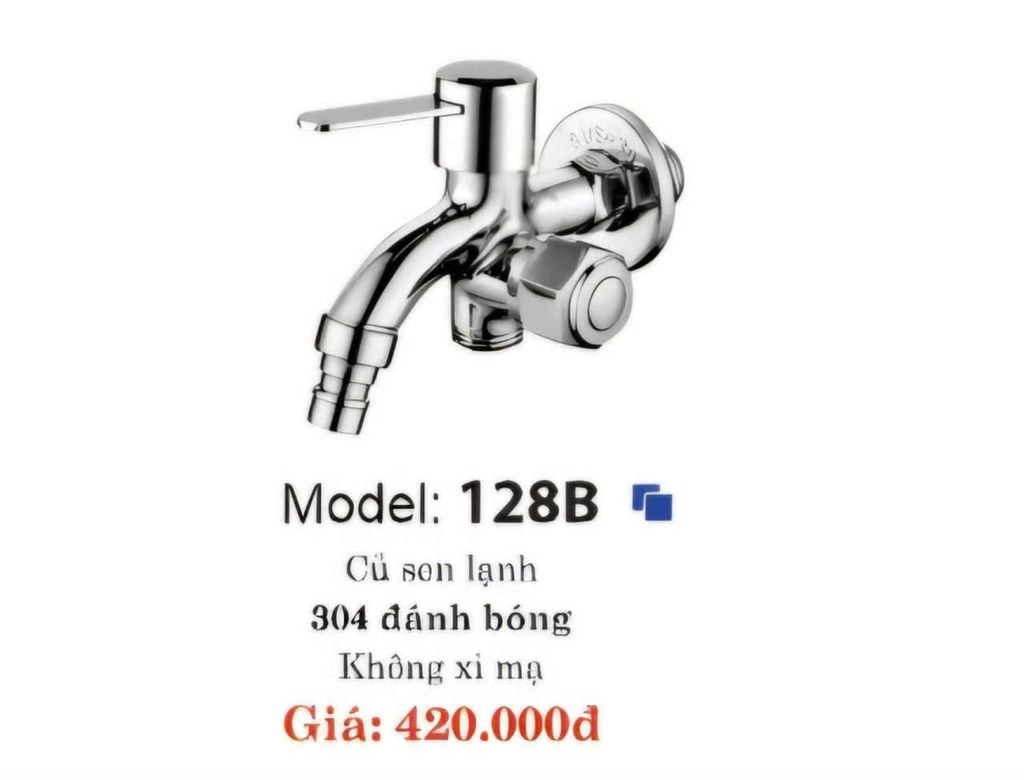 128BS - BỘ CỦ SEN LẠNH + TAY SEN