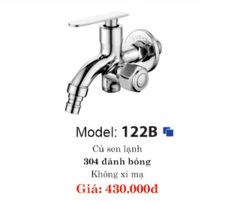 122BS - BỘ CỦ SEN LẠNH + TAY SEN