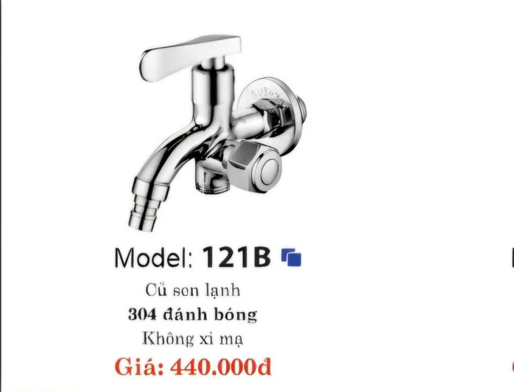 121BS - BỘ CỦ SEN LẠNH + TAY SEN