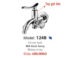 124BS - BỘ CỦ SEN LẠNH + TAY SEN