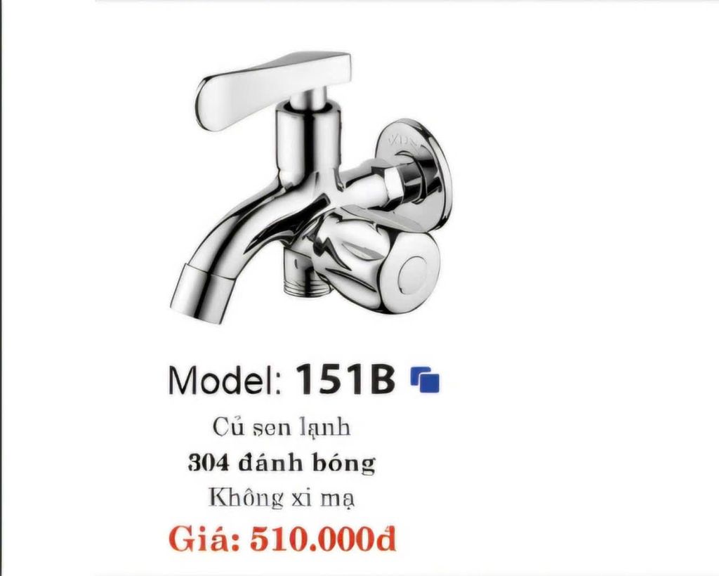 151BS - BỘ CỦ SEN LẠNH + TAY SEN