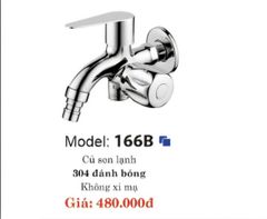 166BS - BỘ CỦ SEN LẠNH + TAY SEN