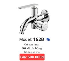 162BS - BỘ CỦ SEN LẠNH + TAY SEN
