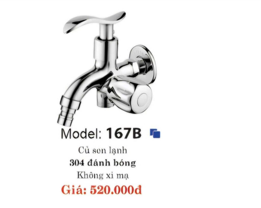 167BS - BỘ CỦ SEN LẠNH + TAY SEN
