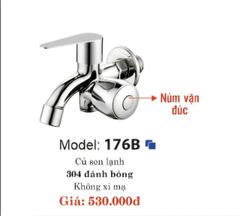 176BS - BỘ CỦ SEN LẠNH + TAY SEN