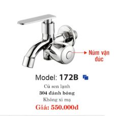 172BS - BỘ CỦ SEN LẠNH + TAY SEN