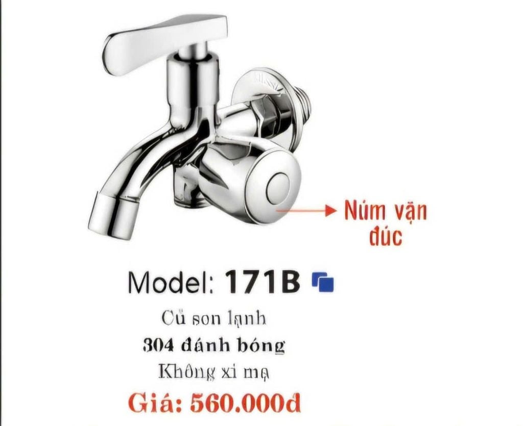 171BS - BỘ CỦ SEN LẠNH + TAY SEN