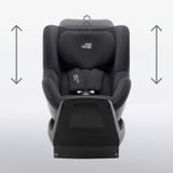  Britax Römer DUALFIX PLUS Ghế Ngồi Ô Tô Cho Bé 0 - 4 Tuổi - Carbon Black 