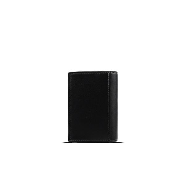  Ví đựng thẻ Card Holder Coach Bifold Smooth Leather Màu Đen 