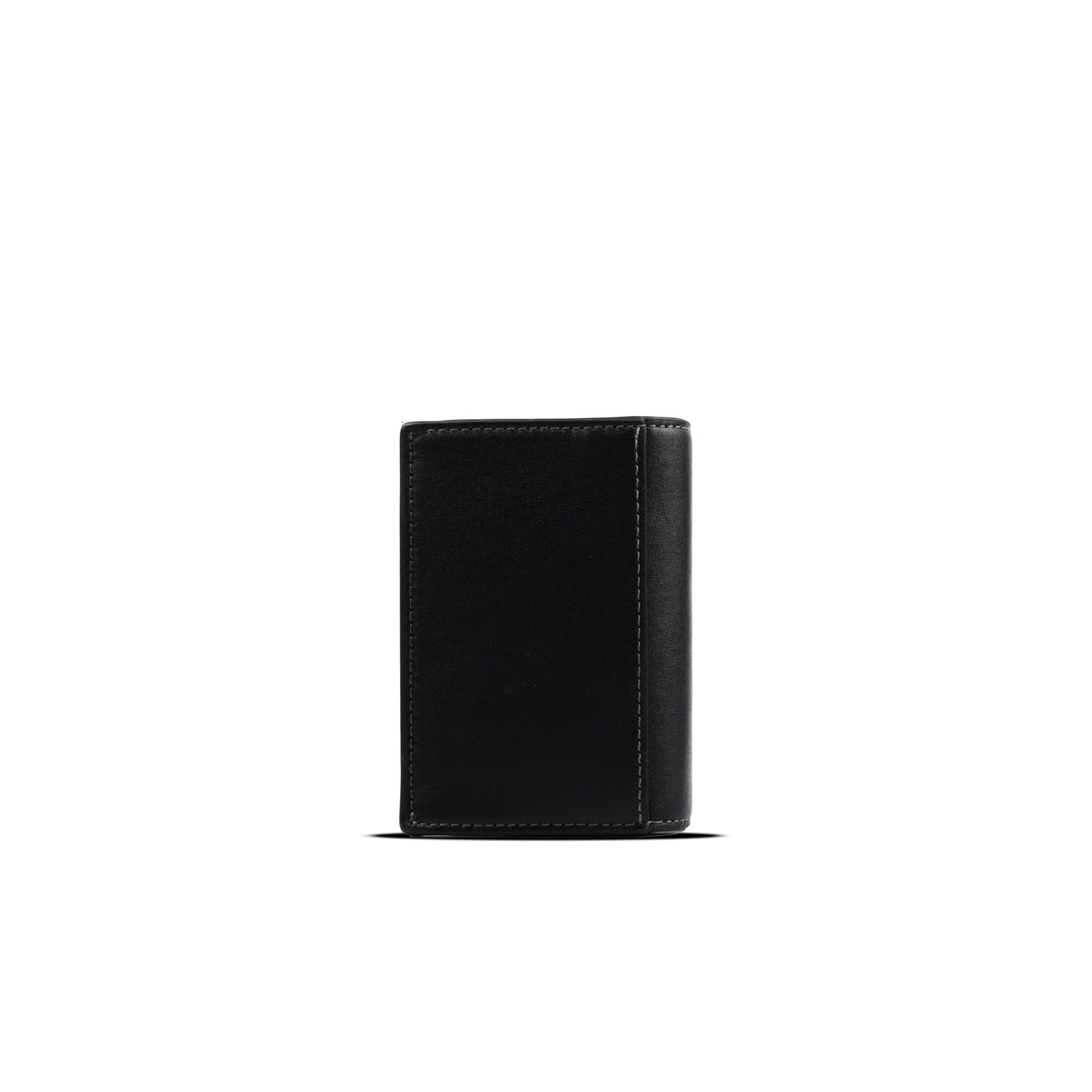  Ví đựng thẻ Card Holder Coach Bifold Smooth Leather Màu Đen 