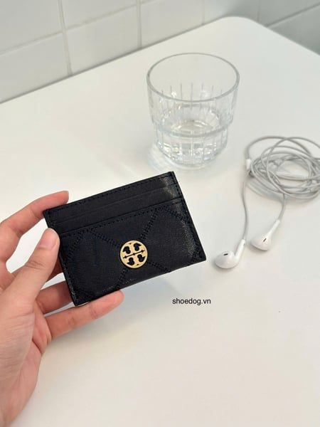  CARD HOLDER TORY BURCH ' BLACK ' 