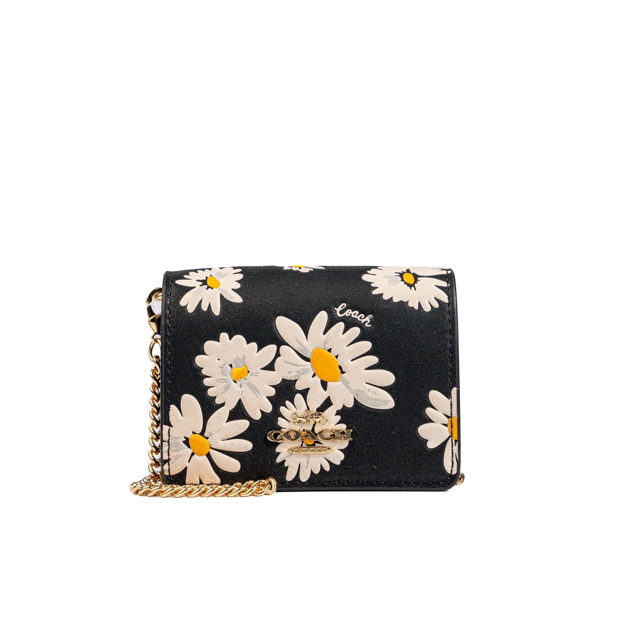  VÍ MINI COACH HỌA TIẾT HOA CÚC 