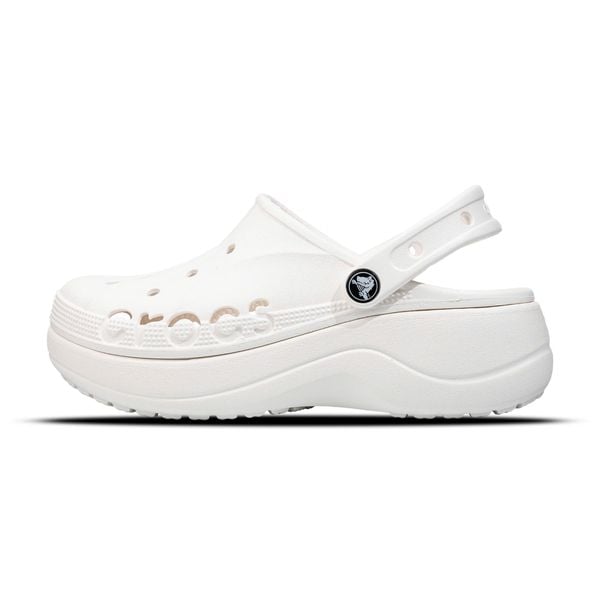 DÉP CLOG CROCS BAYA FLATFORM- WHITE 