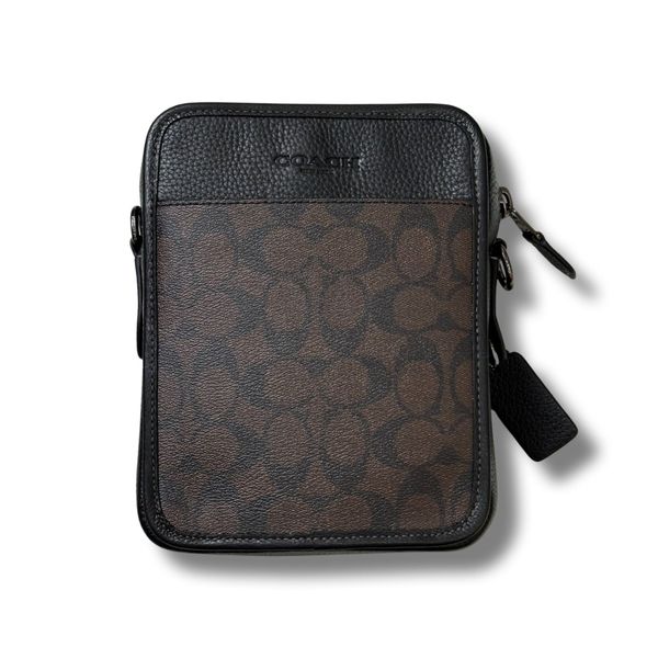  TÚI SULLIVAN CROSSBODY BAG IN SIGNATURE CANVAS MÀU NÂU ĐẬM ''STYLE NO. CAT78'' 