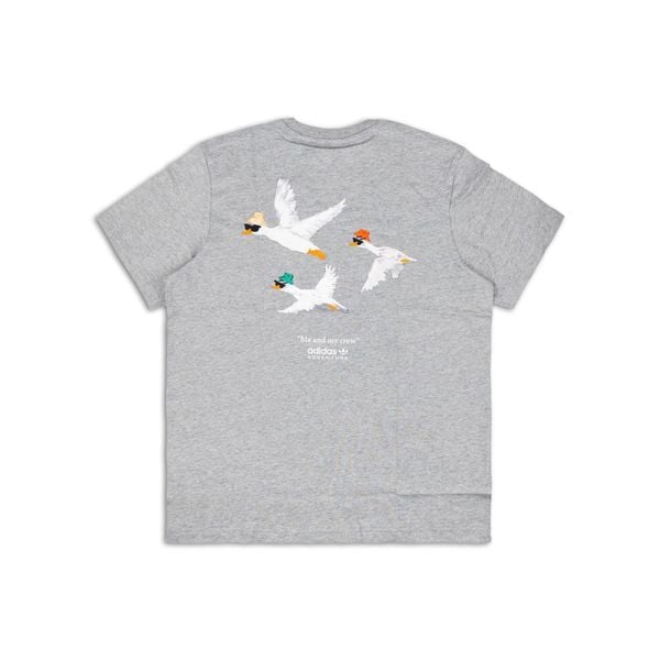  ÁO ADIDAS ADVENTURE GRAPHIC DUCKIES GREY HZ1147 