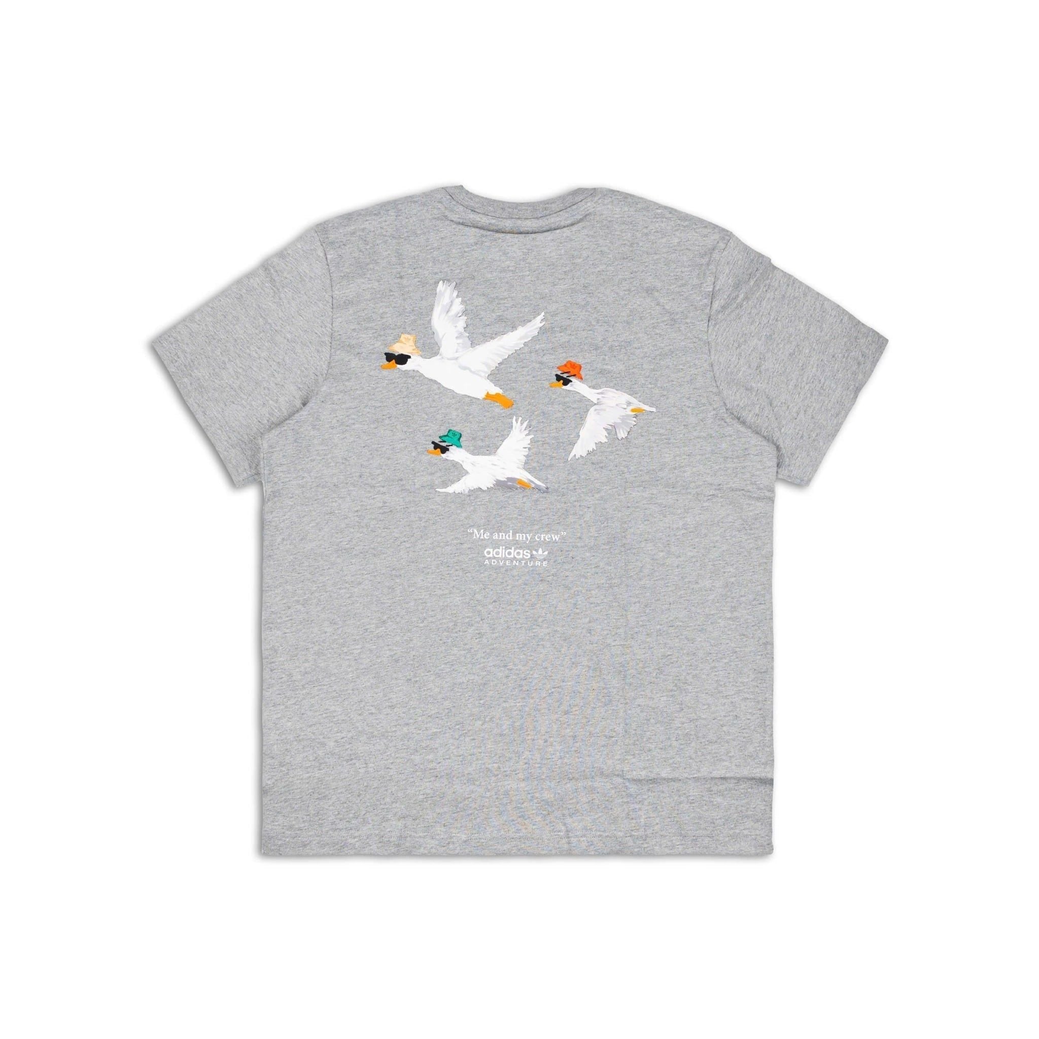  ÁO ADIDAS ADVENTURE GRAPHIC DUCKIES GREY HZ1147 