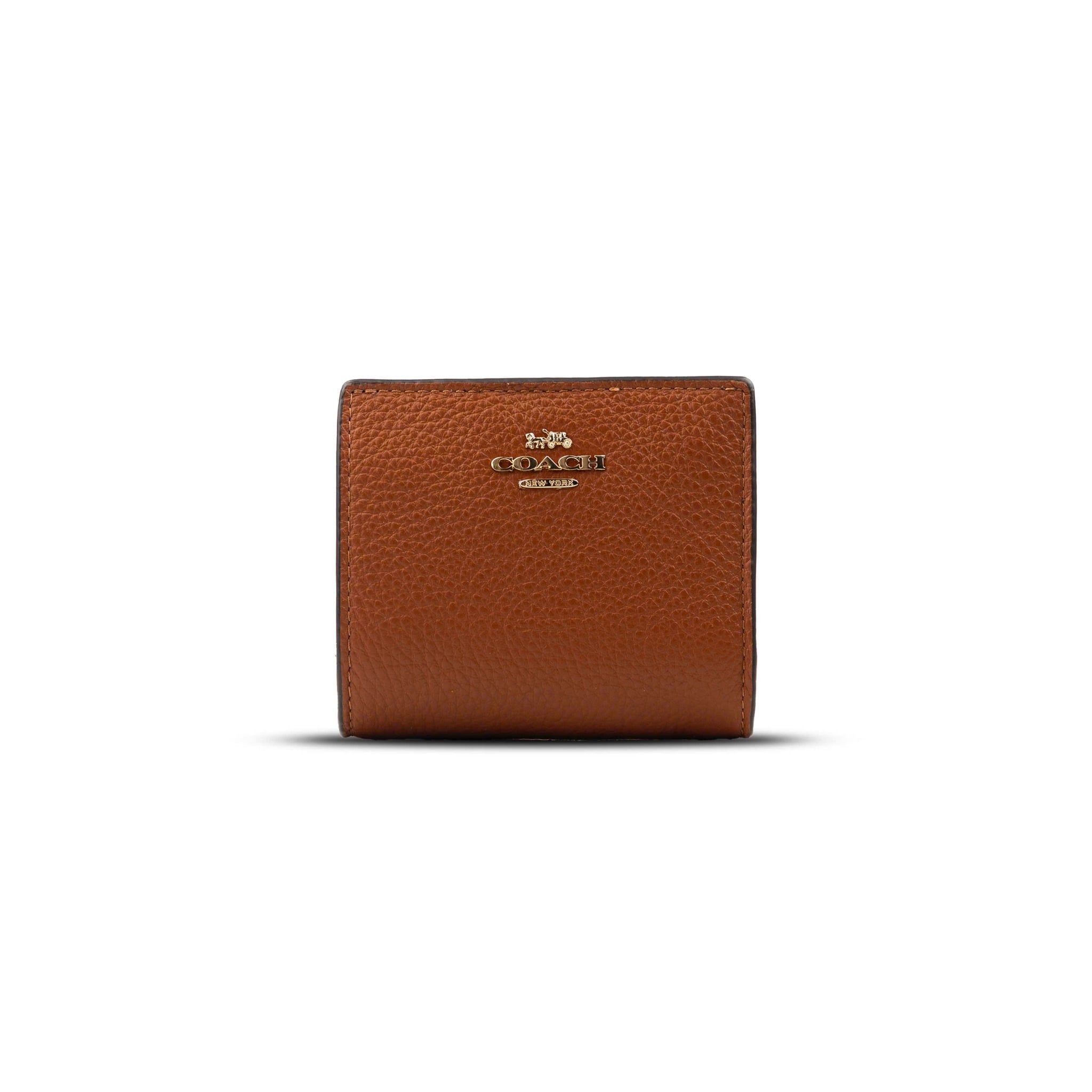 Ví Coach Bifold Mini Wallet Màu Nâu 