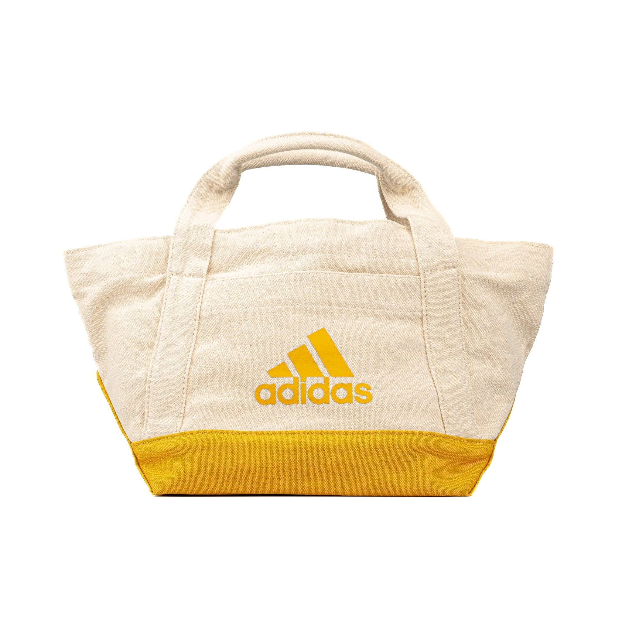  TÚI TOTE NỮ ADIDAS CANVAS ''IK4840'' MÀU BE VÀNG 