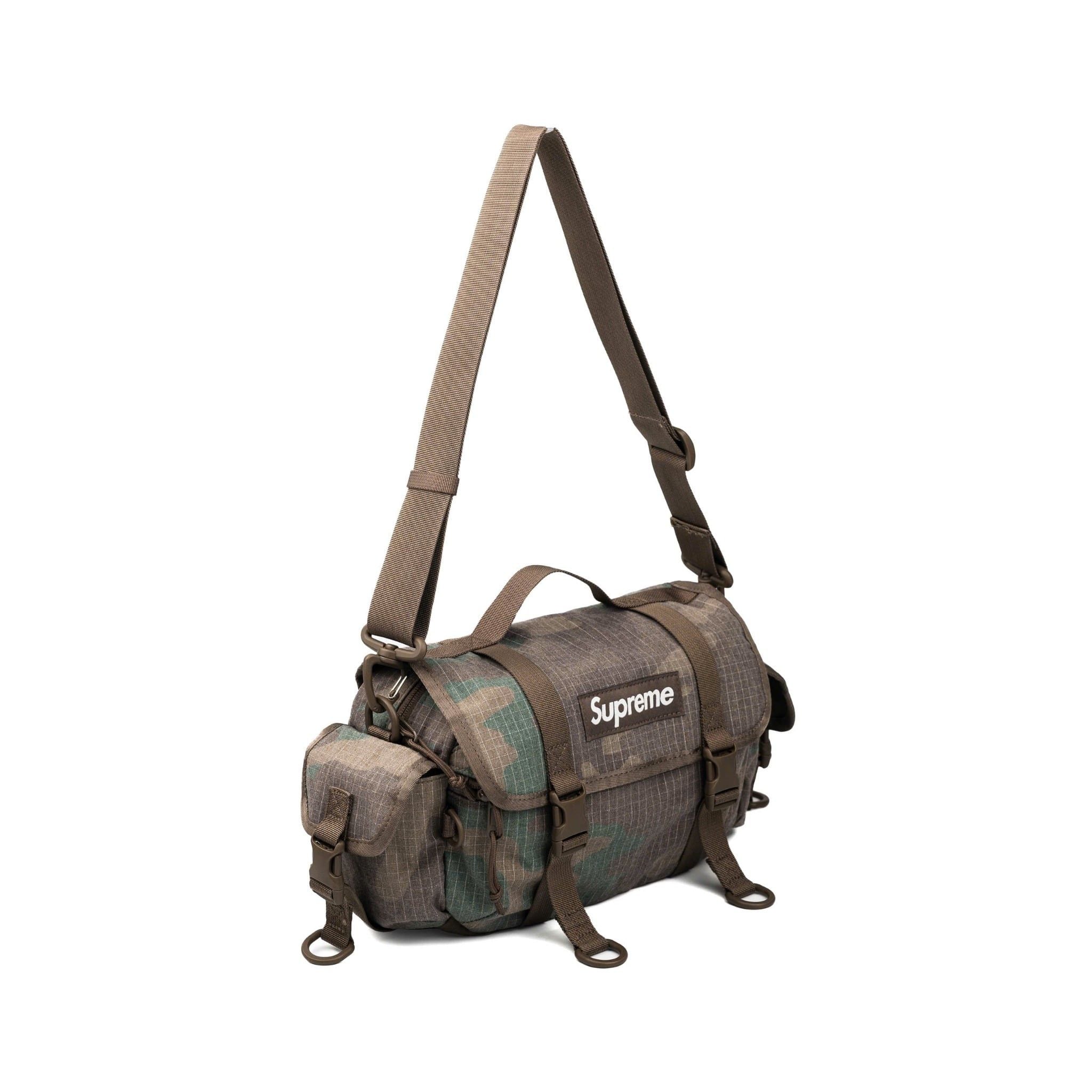 SUPREME MINI DUFFLE BAG MÀU CAMO SS24 