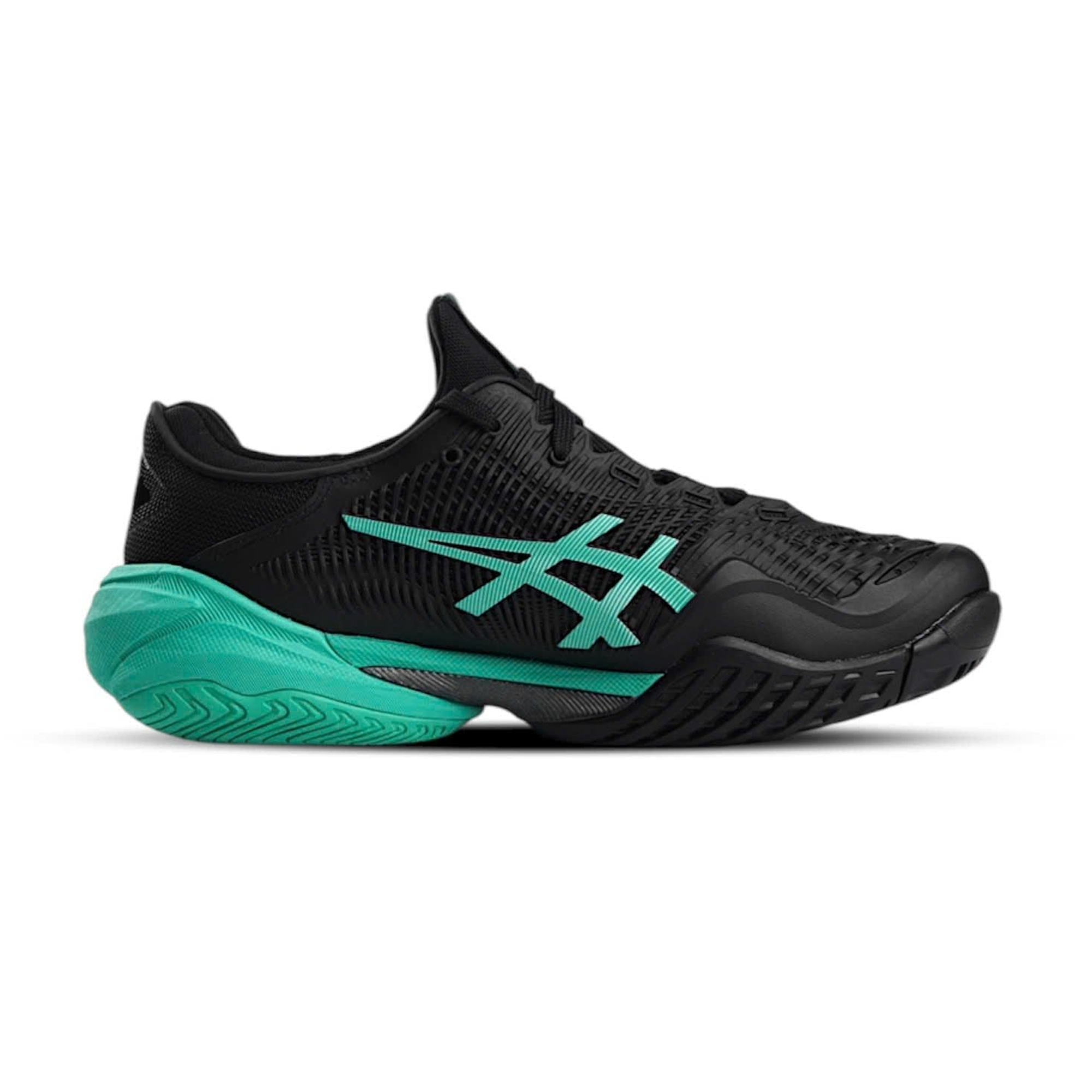  GIÀY ASICS COURT FF 3 ' BLACK AURORA GREEN ' 1041A370 - 002 