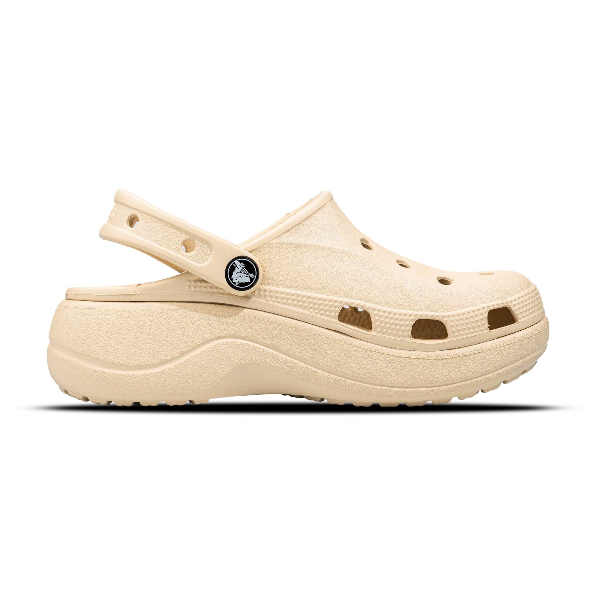  DÉP CROCS CLOG BAYA PLATFORM BEIGE 