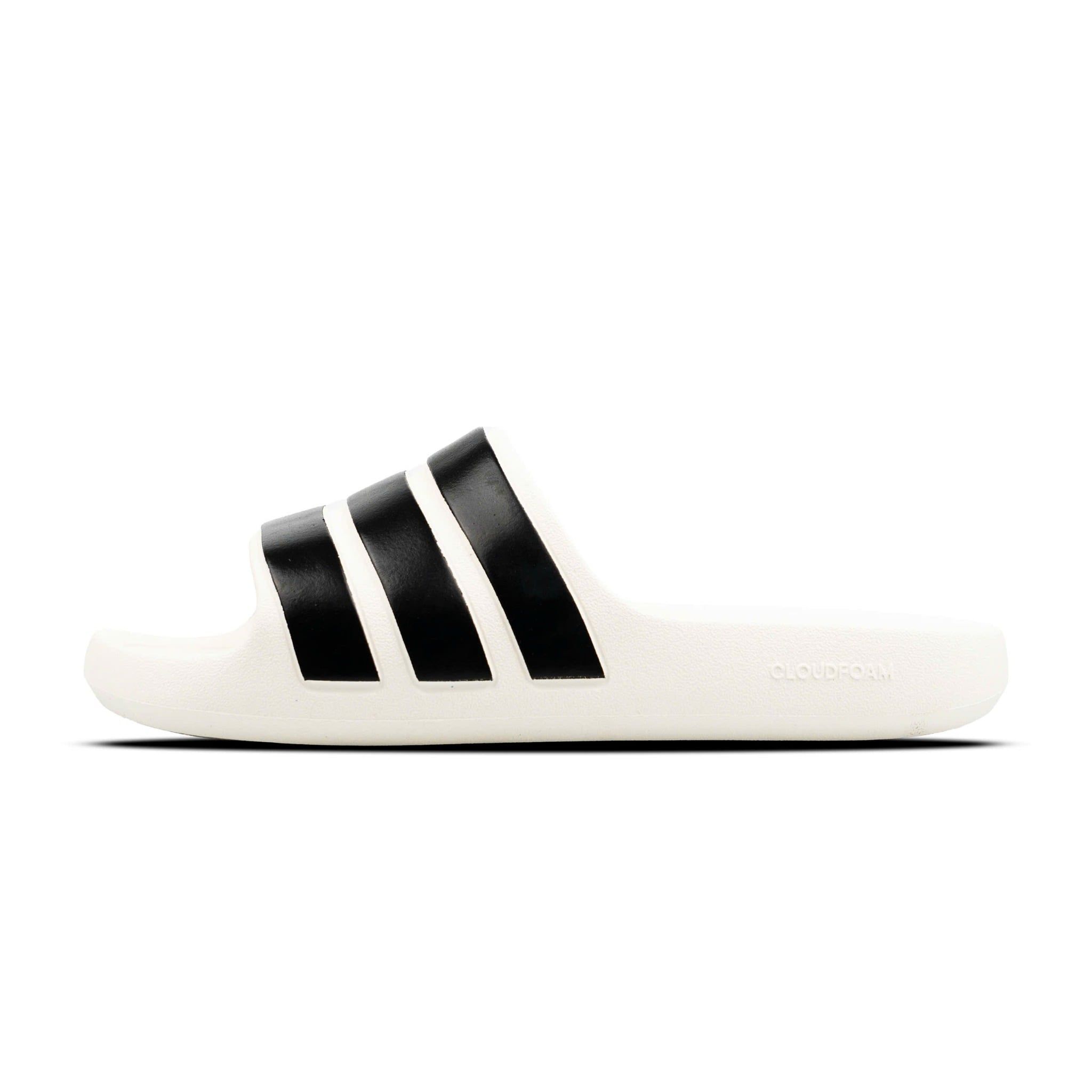  DÉP ADIDAS ADILETTE FLOW SLIDES ' OFF WHITE / BLACK ' IG6858 