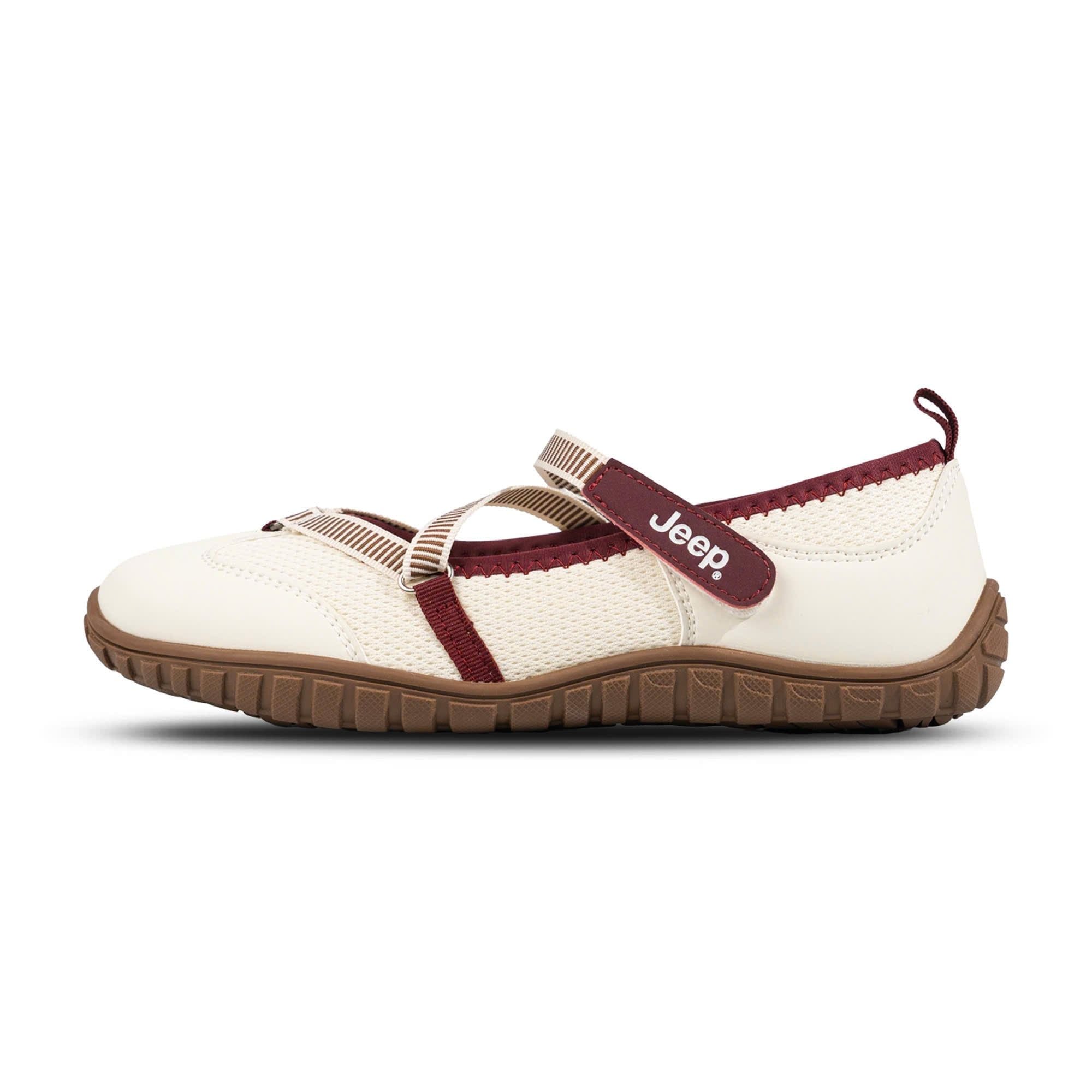 GIÀY JEEP LOW TOP ' BEIGE RED ' P651W13111 