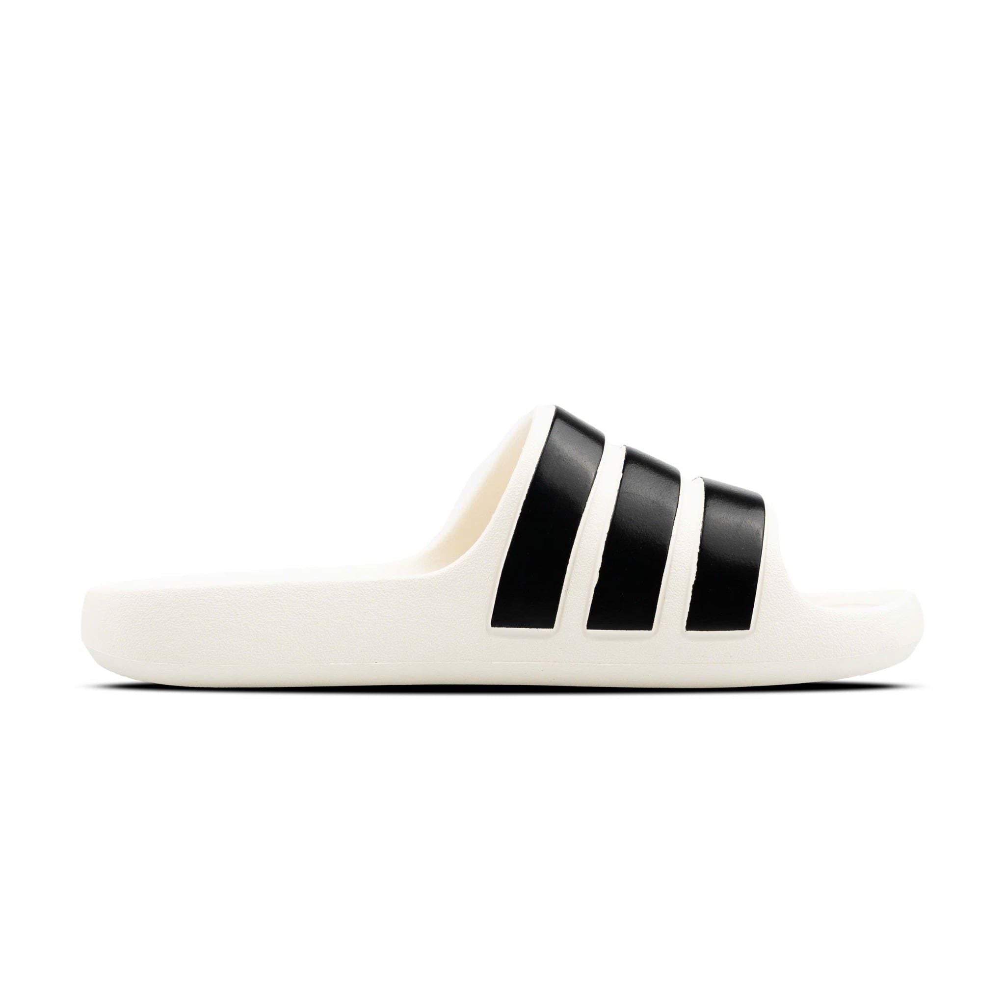  DÉP ADIDAS ADILETTE FLOW SLIDES ' OFF WHITE / BLACK ' IG6858 