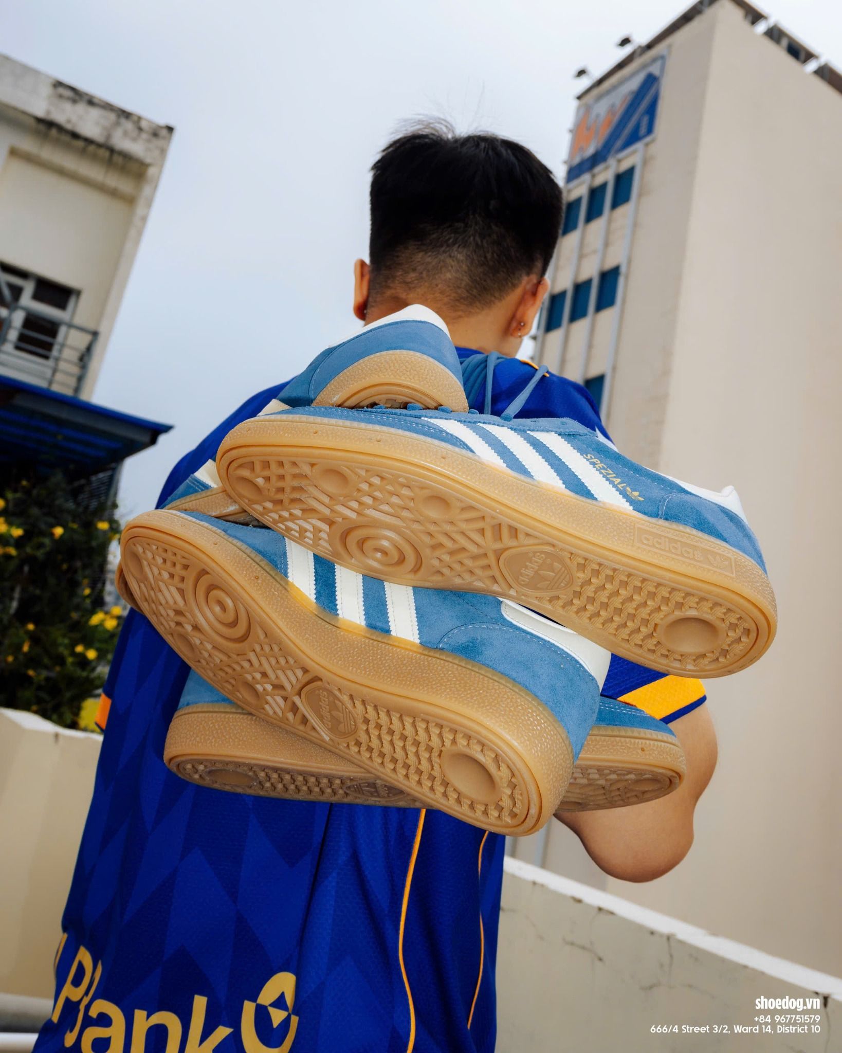  GIÀY ADIDAS HANDBALL SPEZIAL CORE BLUE 