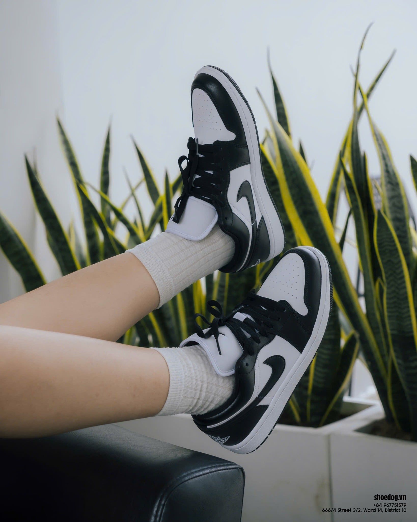  GIÀY JORDAN 1 LOW PANDA 