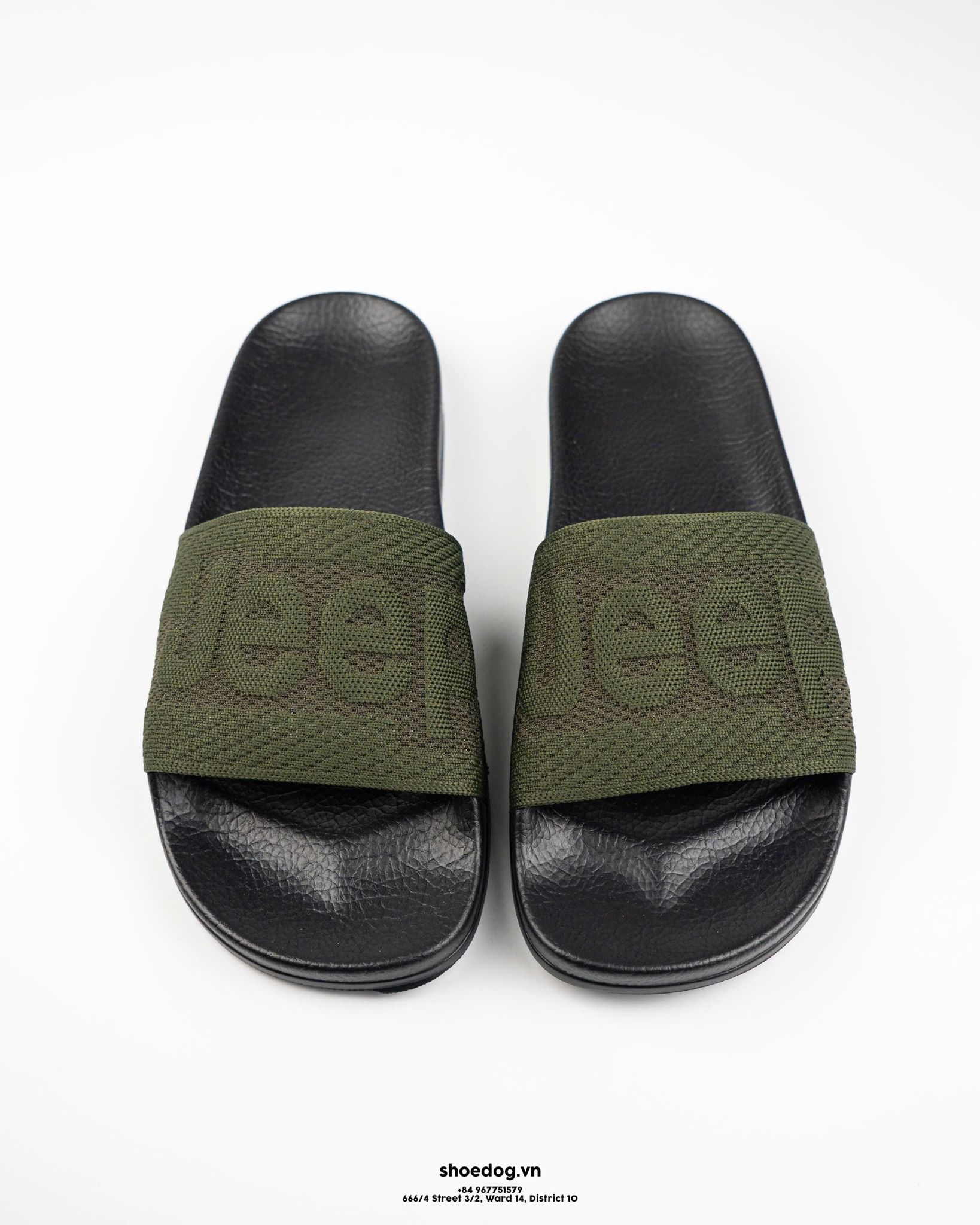  Dép Jeep Êm Ái Màu Đen Xanh Rêu 