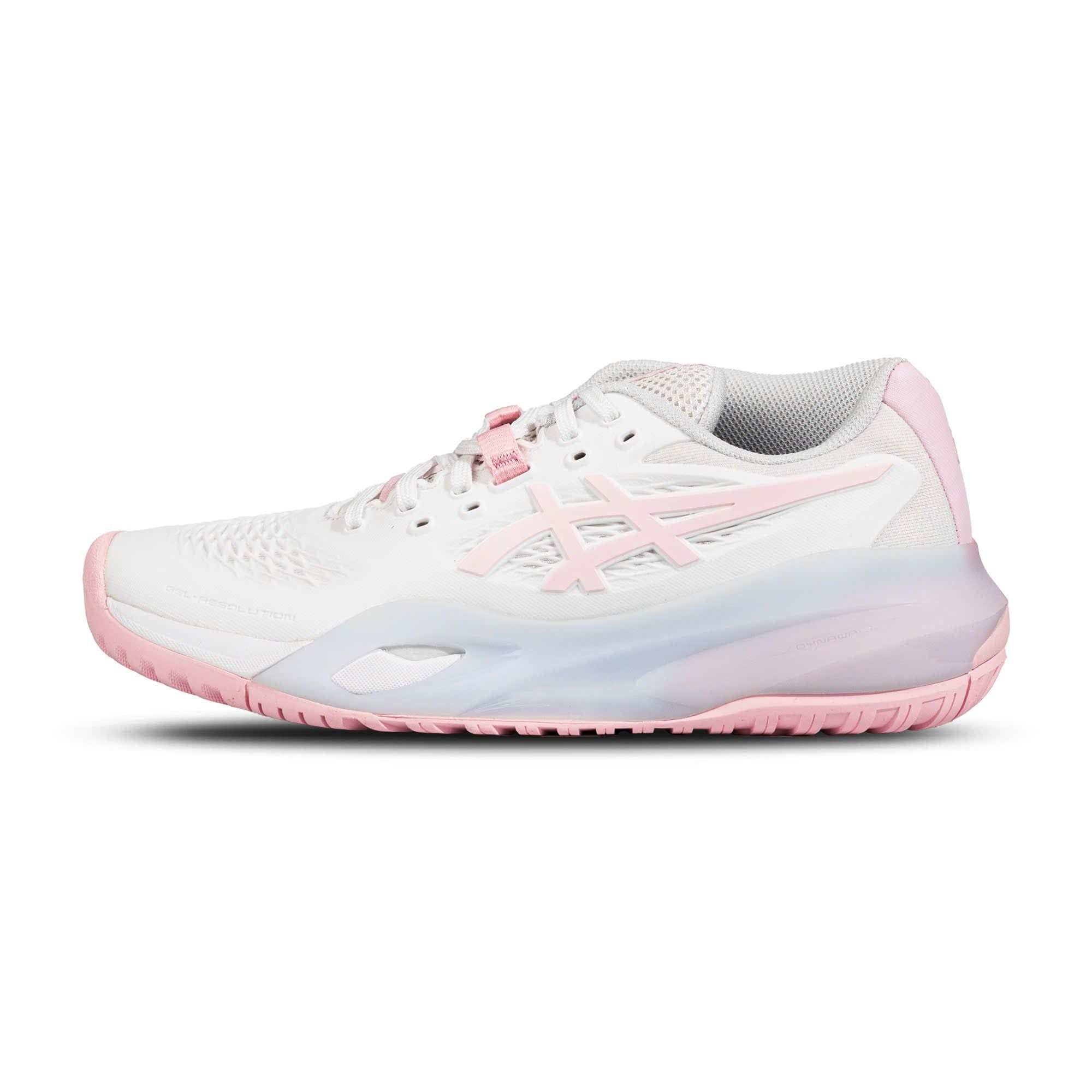  GIÀY ASICS GEL - RESOLUTION X ' WHITE/ PINK SALT ' 1042A310 - 100 
