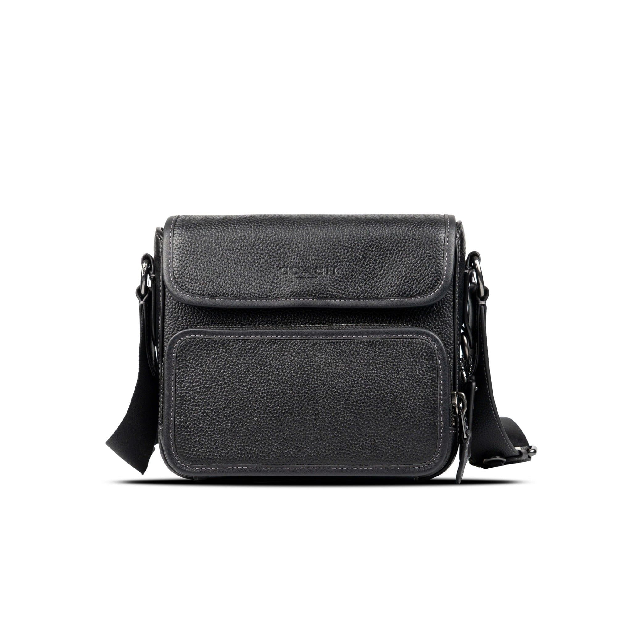  TÚI COACH SULLIVAN FLAP CROSSBODY MÀU ĐEN 