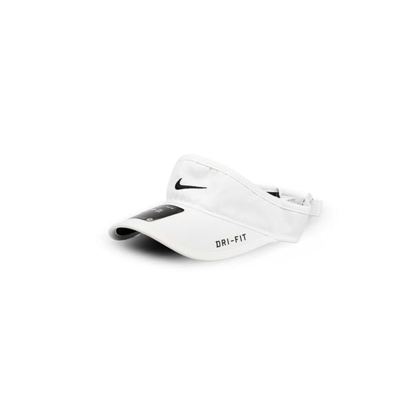  Mũ Nike Dri-FIT Ace Swoosh Visor All White 