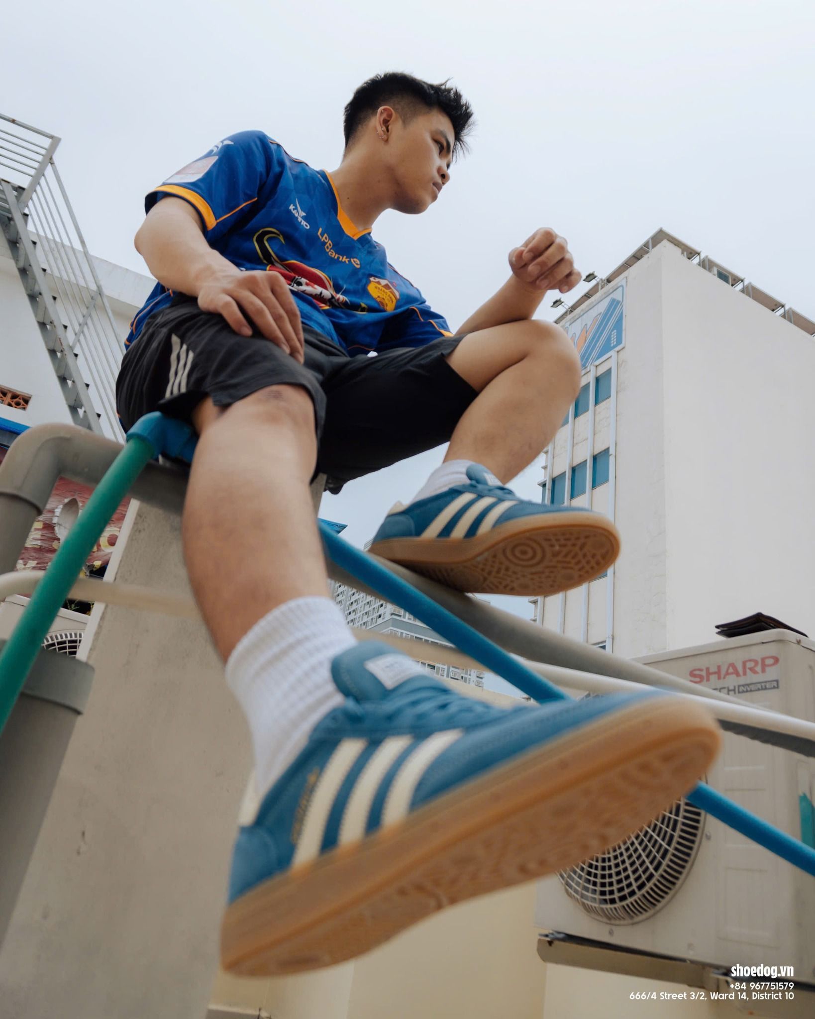  GIÀY ADIDAS HANDBALL SPEZIAL CORE BLUE 