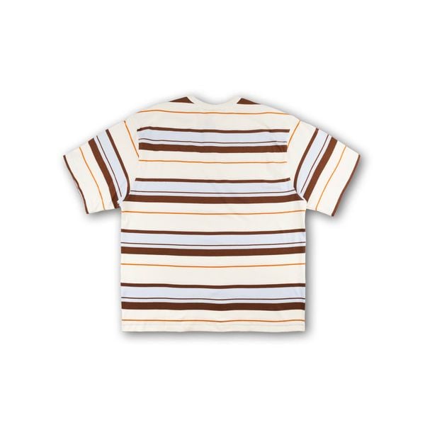  ÁO ADIDAS STRIPED CREW NECK ' WHITE / OFF WHITE ' KX1267 