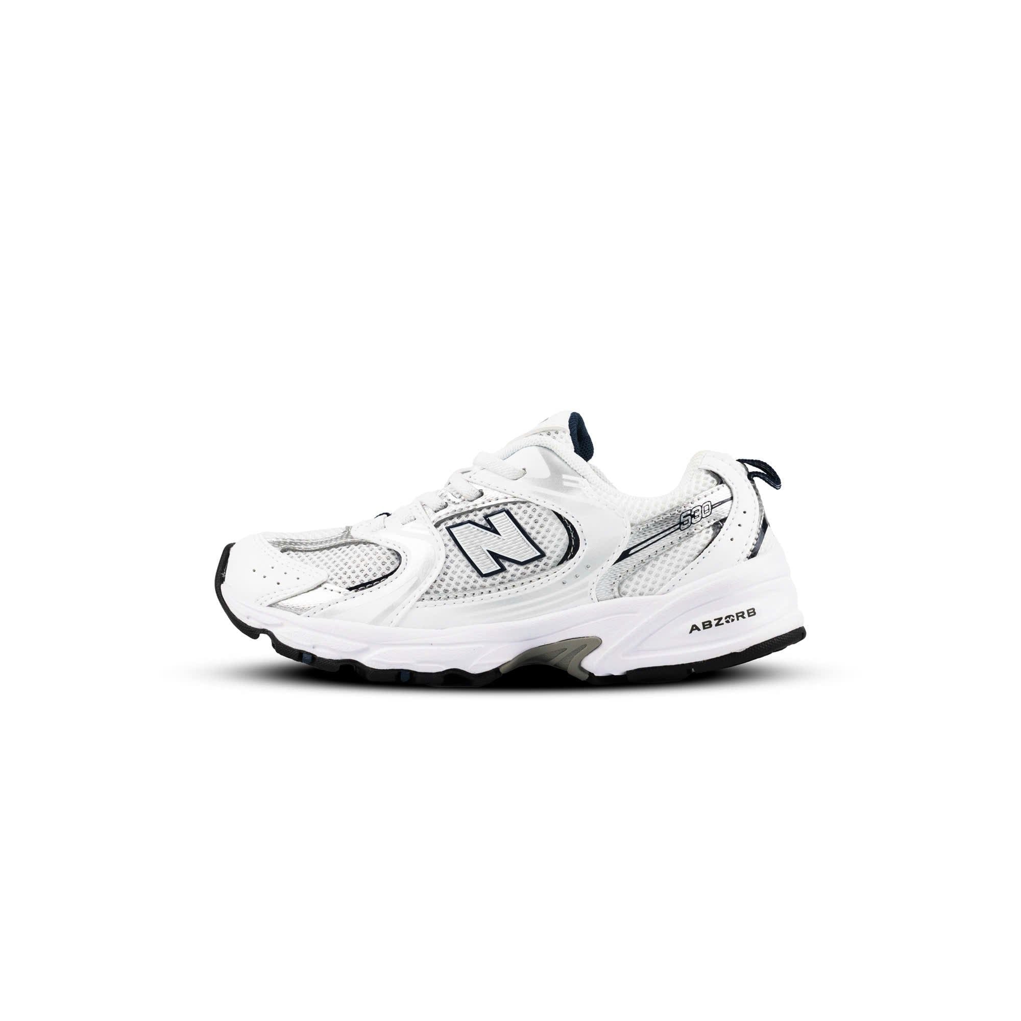  GIÀY NEW BALANCE 530 KID ' WHITE / SILVER ' PZ530SB1 