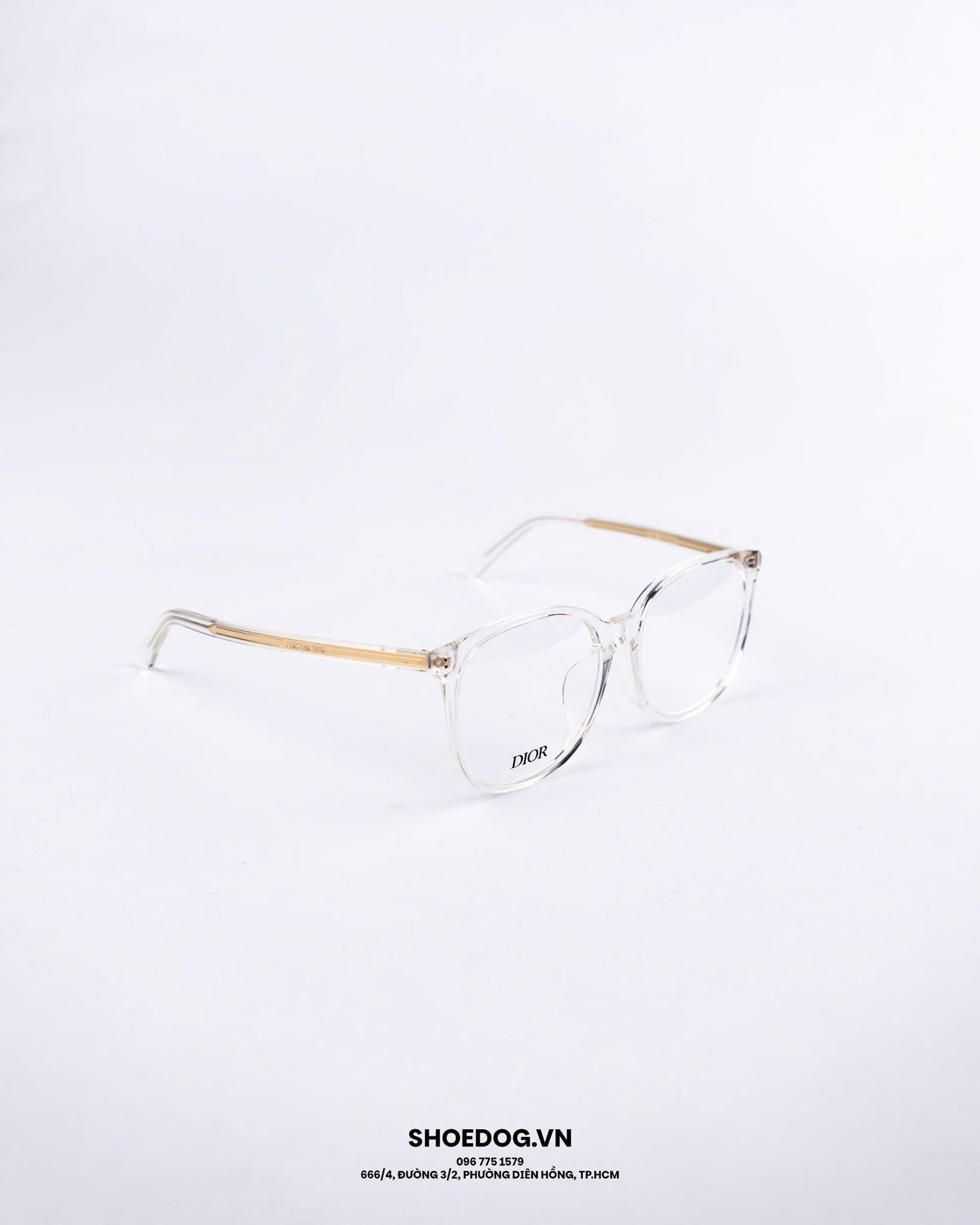  KÍNH DIOR LUXURY CLEAR / TRANSPARENT OPTICAL GLASSES 