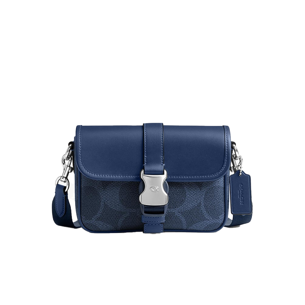  TÚI COACH LEAGUE CROSSBODY 19 ' NAVY ' CBJ21 