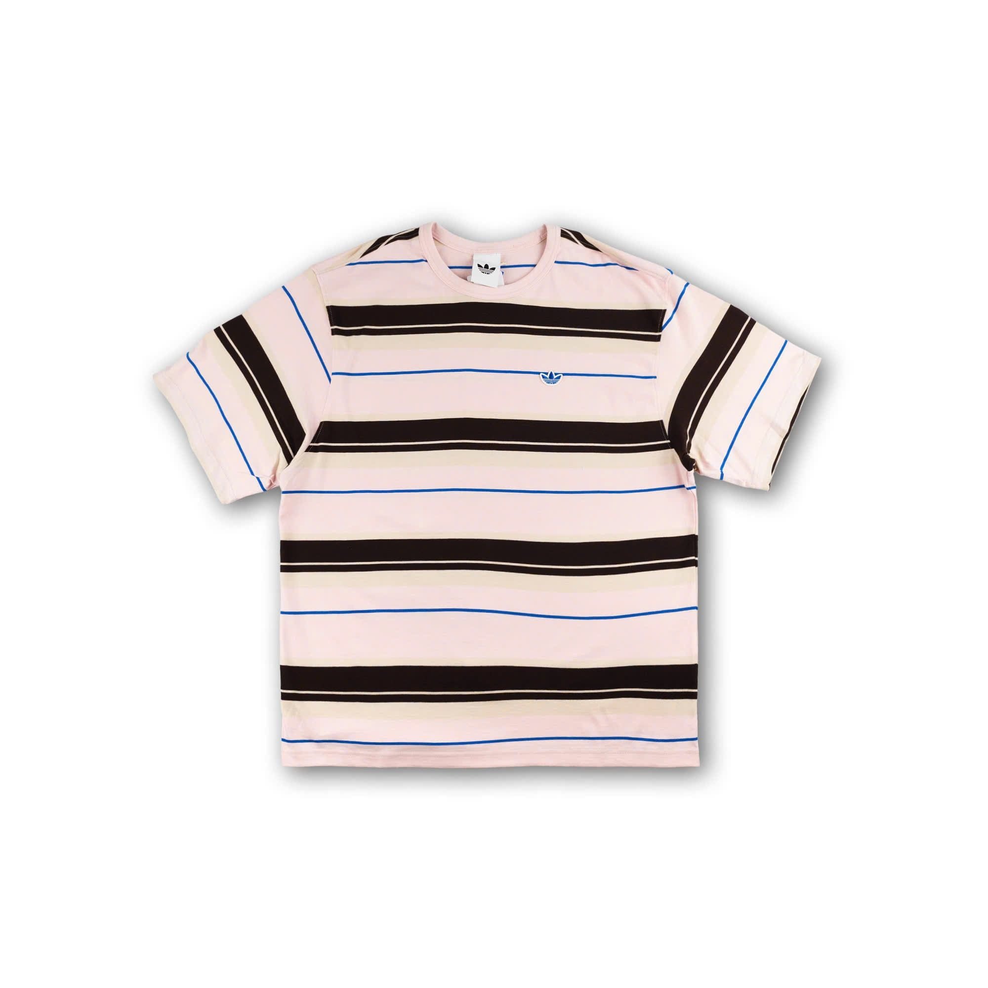  ÁO ADIDAS STRIPED CREW NECK ' SANDY PINK ' KX1269 