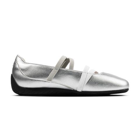  GIÀY PUMA SPEEDCAT BALLET METALLIC ' SILVER ' 401581 - 01 