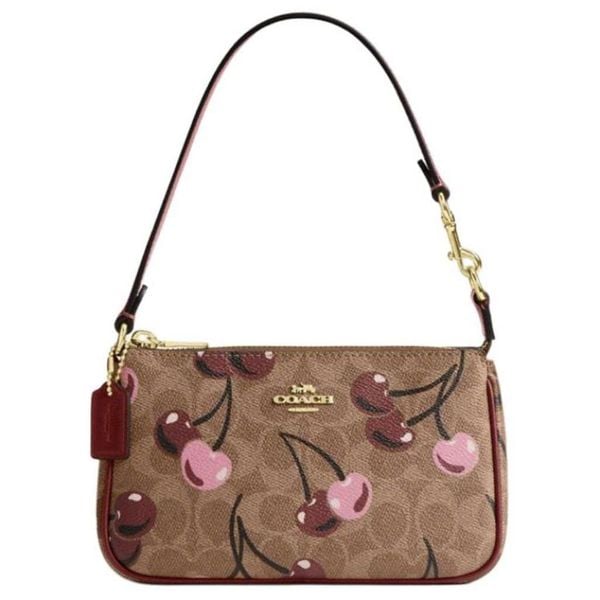  TÚI COACH NOLITA 19 IN SIGNATURE CANVAS WITH CHERRY PRINT CZ011 