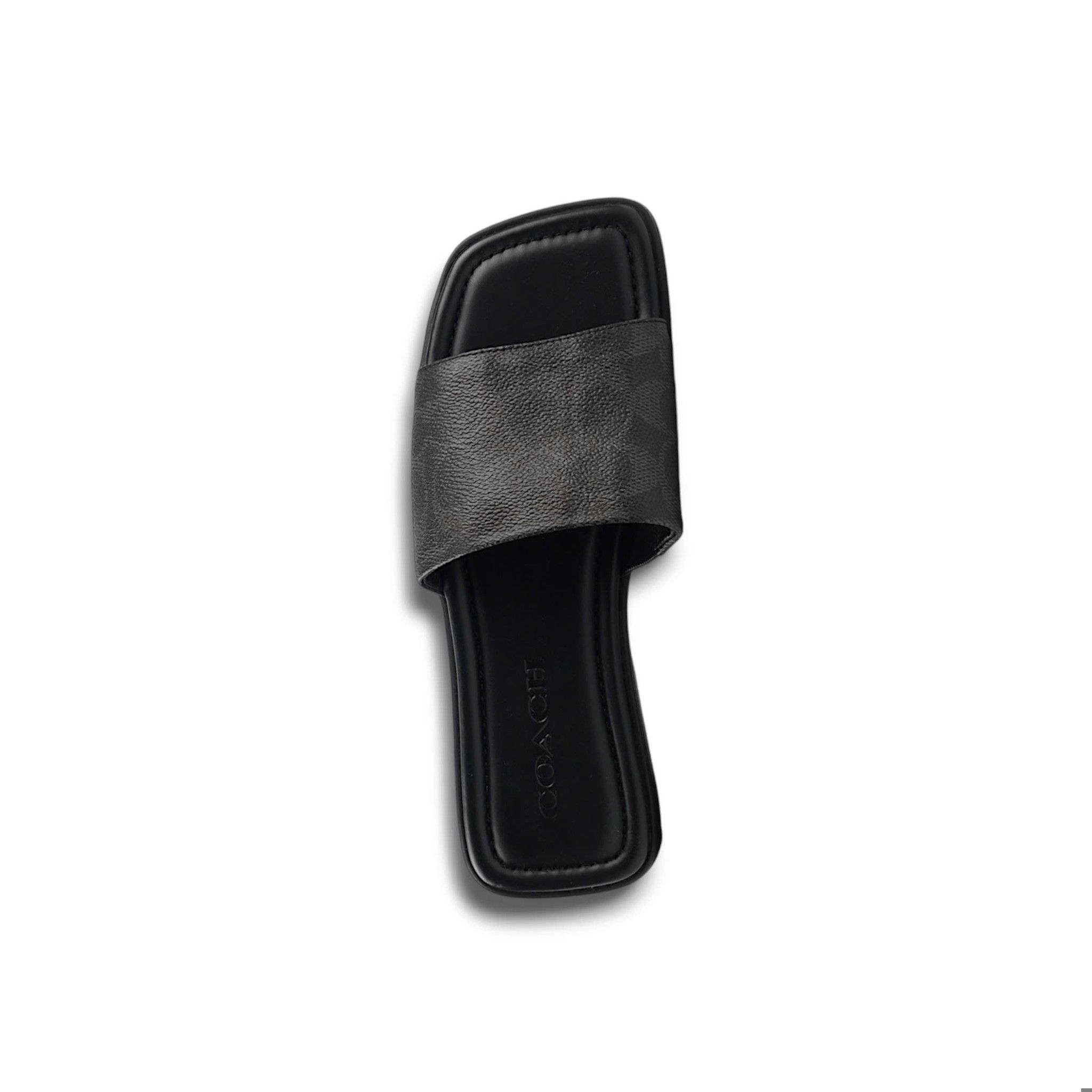  DÉP COACH FLORENCE IN SIGNATURE COATED CANVAS ' BLACK ' CCN20 